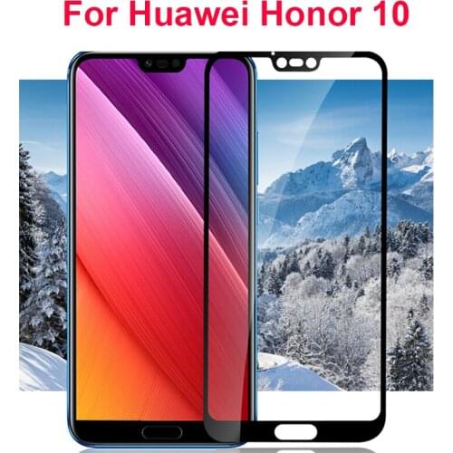 0.26mm 9H Premium Full Cover Tempered Glass For Huawei Honor 10 Screen Protector Toughened protective film For Huawei Honor 10