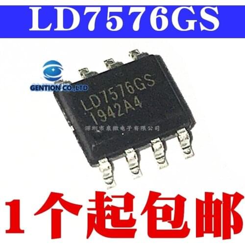 10PCS LD7576 LD7576GS SOP8 in stock 100% new and original