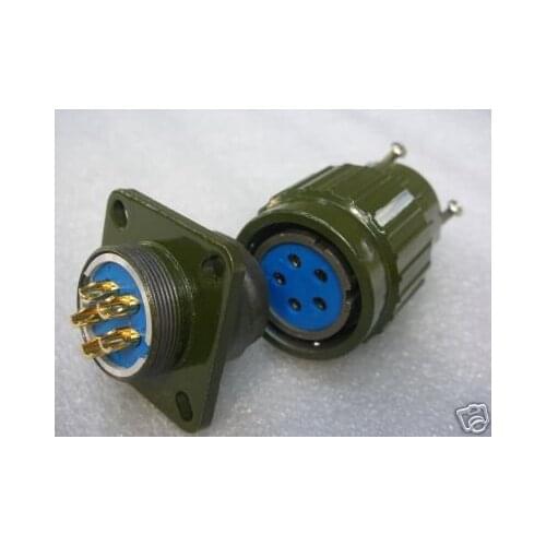 20pcs Military 5-Pin Twist Male & Female Connector F5P