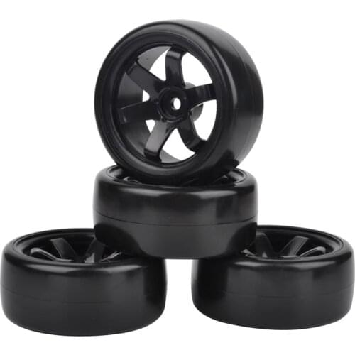 4pcs Drift Tires Wheel For Traxxas HSP Tamiya HPI Kyosho 1/10 RC Car