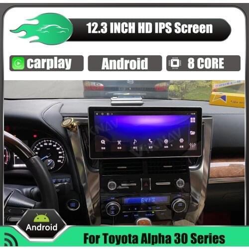 Android Car Radio For Toyota Alpha 30 Series All-in-one Car Multimedia DVD Player Stereo Receiver GPS navigator Head Unit