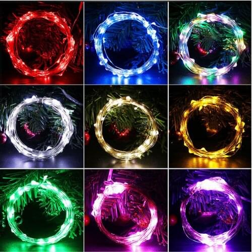 5M/10M 3xAA Battery Powered Decorative Fairy Led String Lights Copper Wire Light for wedding,Birthday,Girls/Boys Bedroom