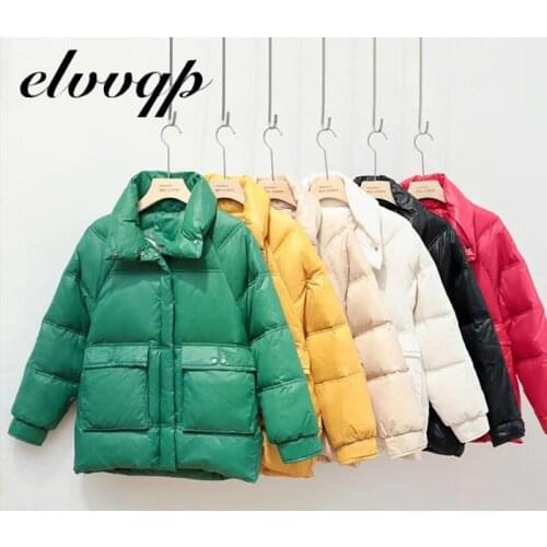 2020 New Women Thick Down Jackets 90% White Duck Down Jackets Winter Warm Loose Coats Parka Female Fashion Snow Outerwear Lu1658