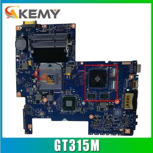 AKEMY H000033490 Laptop motherboard For TOSHIBA Satellite C670 C675 L770 L775 GT315M Notebook Mainboard HM65 N12M-GE-B-B1 512M