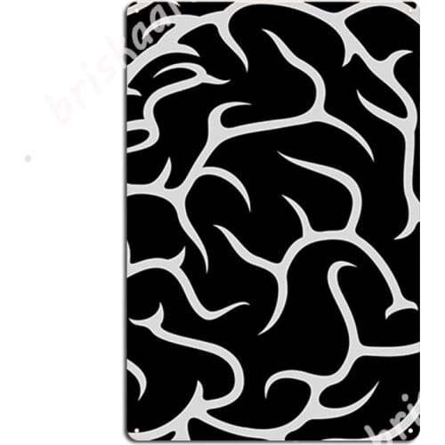 Brain Pattern Metal Signs Cinema Kitchen Bar Cave Decoration Wall Decor Tin sign Posters