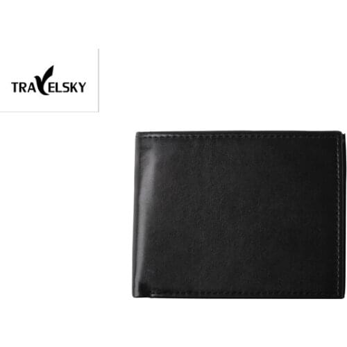 RFID Blocking Men Wallet Faux leather outside and RFID blocking materials inside 1pcs free shipping 13621
