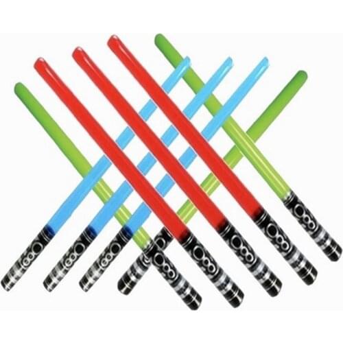 Inflatable Lightsaber Toy Sword Stage Props Outdoor Fun Game Playing Birthday Party Favors Kids Toy Beach Toy