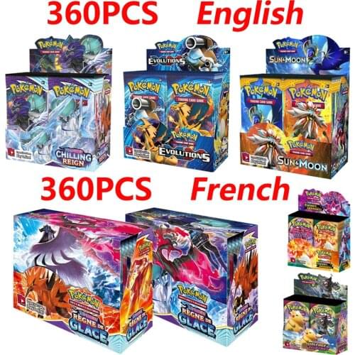 2021 NEW GX MEGA Shining Pokemon Cards Game Battle metal Carte Trading Cards Game Children Pokemons Toy