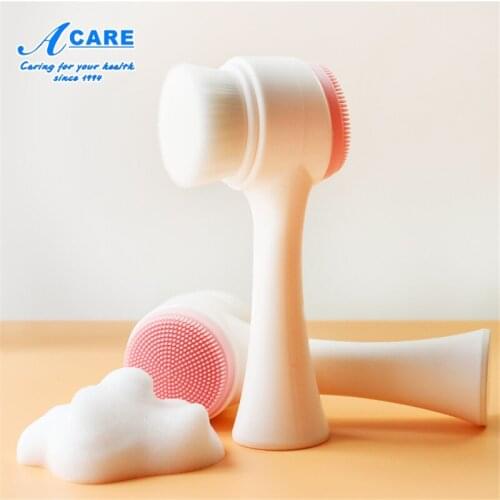 Face Cleansing Brush Wash Deep Cleansing Soft Fiber Mild Face Deep Clean Brushes Massager Facial Care Skin Pore Washing Brushes