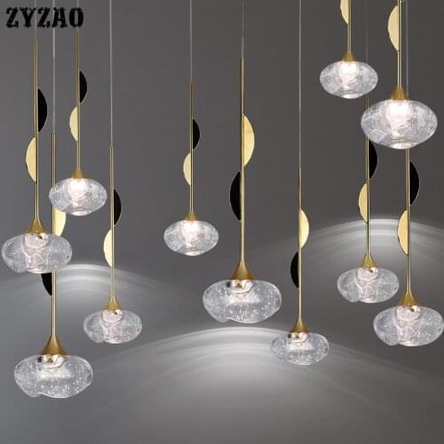 Nordic Dining Room Single Pendant Lights Modern Simple Home Decor Kitchen Hanging Lamps Clothing Store Bedside Bar Pendant Lamps