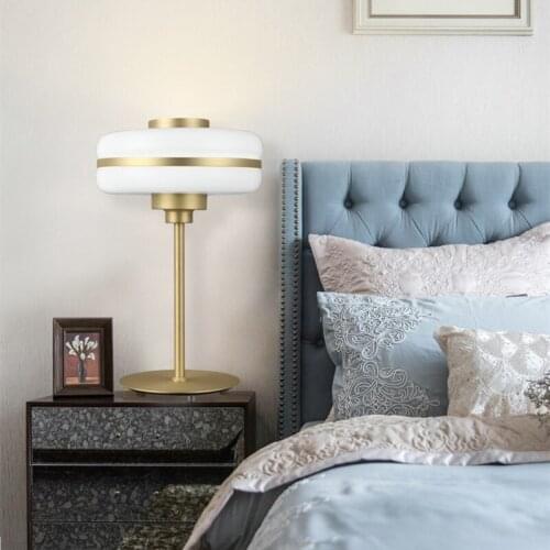 Nordic led bedside lamp table lamps for living room lampara mesa noche for bedroom dining room deco