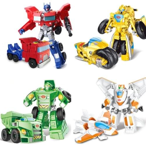 22CM 2021 New Transformation Robot Car Alloy ABS Figure Toys Model Deformed Robot for Boys Gift Original Box
