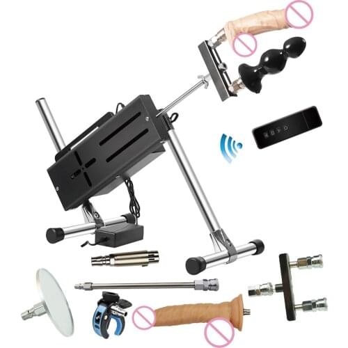 Super silent stable Sex Machine Gun Automatic Masturbation Love Machines Stronger Vibrator Sex Products Included Handbag