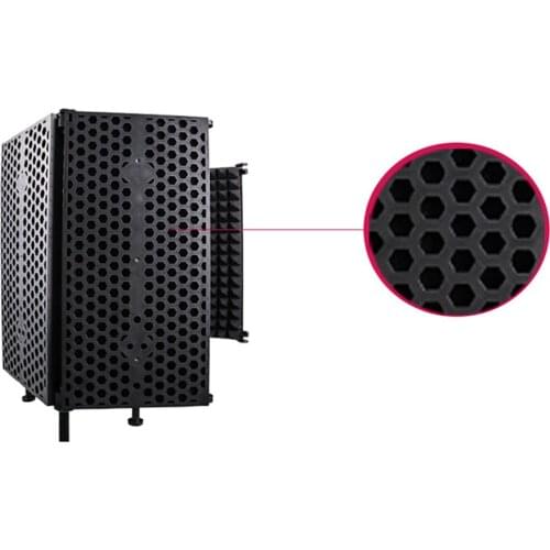 Three-door soundproof cover, wind screen, recording studio, noise-proof microphone, noise reduction board, sound-absorbing cover