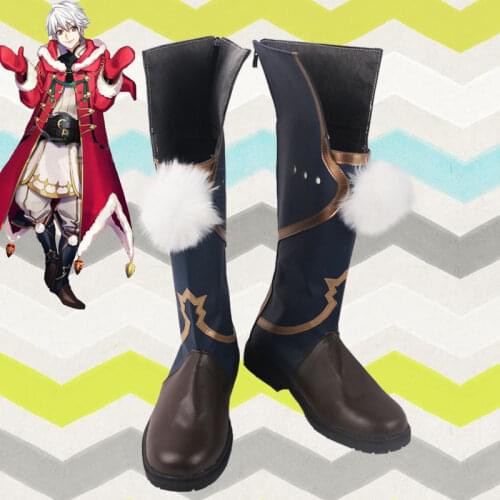 Unisex Anime Cosplay Miss Allsunday Cosplay Costumes Boots Shoes Custom Made 02