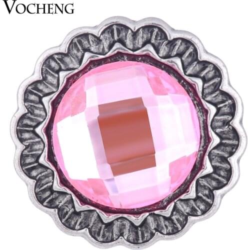 Vocheng Snap Jewelry 18mm 3 Colors Rhinestone Charms Charm Vn-1026