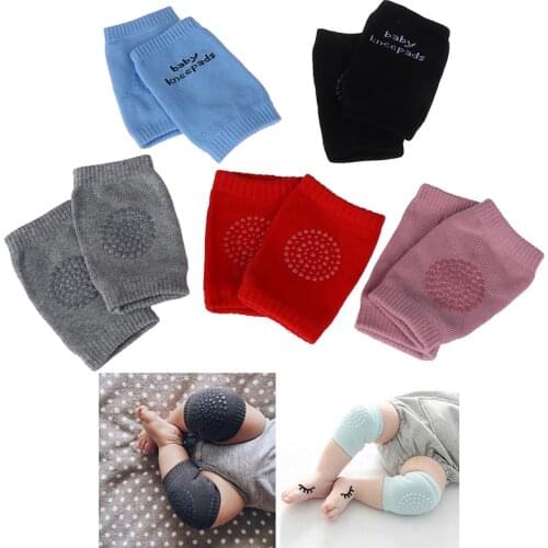 1 Pair baby toddler safety knee pads infant short kneepad crawling protector