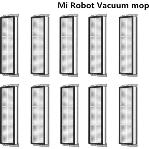 10PCS Washable Accessories Filter For Mi Robot Vacuum mop 1c STYTJ01ZHM Robot Vacuum Cleaner Parts Kits