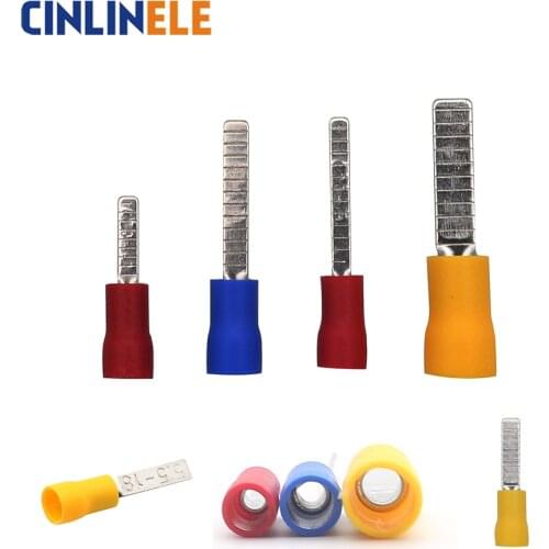 1000PCS/1LOT Spade DBV Crimping Wire Connector Insulation Wire Terminals Brass