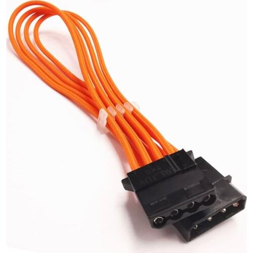 4pin cables cpu Power PCB Adapter extension computer fan splitter cable