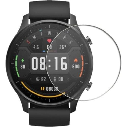 5pcs Soft Clear Protective Film Guard For Xiaomi Mi Watch Color Smart Wristwatch Smartwatch Screen Protector Cover Protection