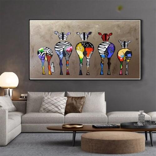 5D DIY Abstract Diamond Painting Colorful Animal Picture Full Round Drill Diamond Embroidery Mosaic Cross Stitch Home Wall Decor