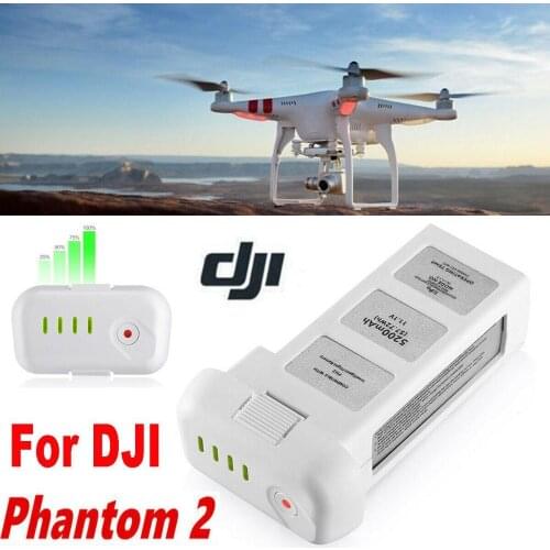 Battery for DJI Phantom 2 Vision+ Plus Drone Quadcopter Flight 5200mAh 11.1V Rechargeable Battery Lipo Battery