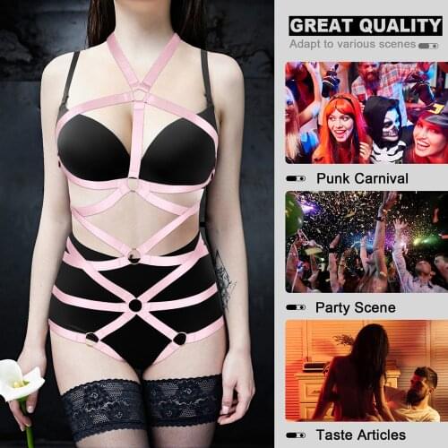 Erotic Lingerie Sword Belt Garters Harness Fashion Belt Bdsm Body Full Elastic Bondage Pole Dance Rave Costume Sexy Lingerie