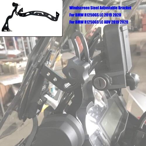 Motorcycle Windshield Windscreen Bracket Mounting Clamps Holder For BMW R1250GS LC R1250 GS ADV Adventure 1250GSA HP 2019 2020