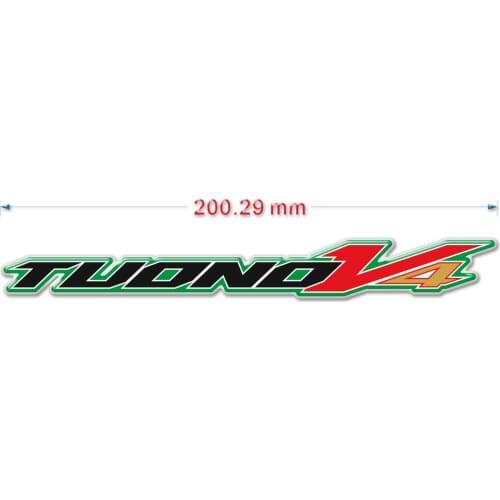 Motorcycle Stickers Tank Pad For Aprilia Tuono 125 150 V4 1100 Factory 3D Logo Side Panel Fuel Protector Fairing Emblem