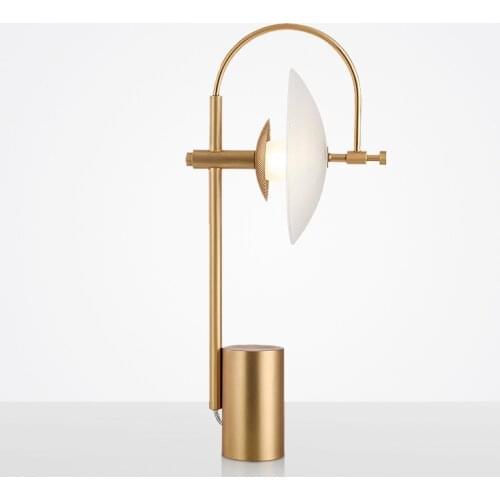 Post modern desk lamp minimalist balance glass living room Art Desk bedside soft bedroom designer desk lamp