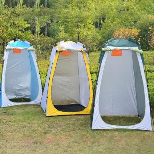Portable Outdoor Privacy Shower Toilet Tent Automatic Pop Up Tent UV For Outdoor Camping Hiking Rain Sun Shelter Dressing Tent