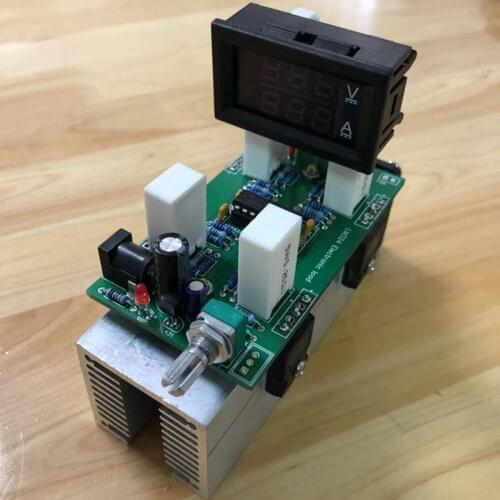 Adjustable Constant Current Electronic Load Instrument 4mos Tube LM324 Discharge Module DIY Aging Power Supply