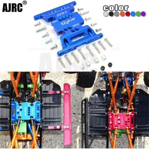 Aluminum alloy mid-wave box chassis AX31379 for 1/10 crawler climbing car AXIAL SCX10 II 90046/90047/90022/90037