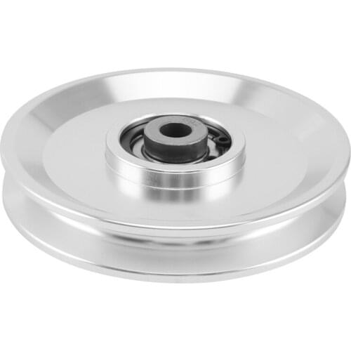 Universal Aluminium Alloy Wearproof Bearing Pulley Wheel Cable Home Gym Sport Fitness Equipment Part