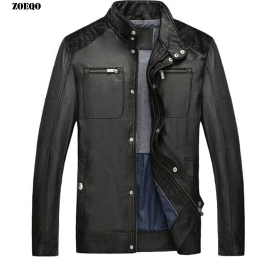 ZOEQO Men's Suede Jackets