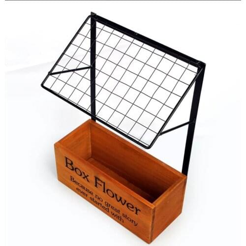 1PC Decorative Wall Shelves Storage Rack Organizer Remote Control Holder Home Decor Hanging Organizer JL 0933