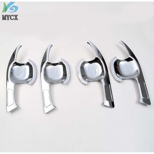 2019 ABS Chrome style outside the door bowl with the door handle Cover car accessories For Toyota Camry 2018 2019 XV70