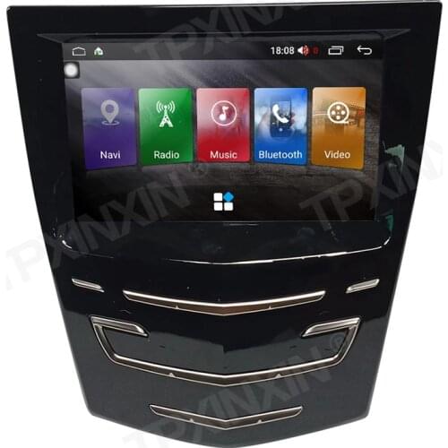 6+128G Carplay Multimedia Android 10 Player Auto Car Radio Stereo For Cadillac ATS ATSL XTS SRX CTS GPS Navigation DSP Head Unit