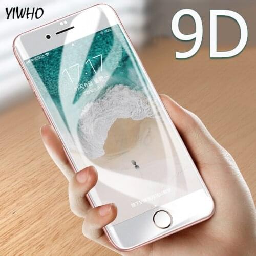 9D On The For Apple iPhone XR X XS Max 6 S 6S 7 8 Plus Protective Glass Tempered glas Screen Protector Film 11 Pro max se 2020