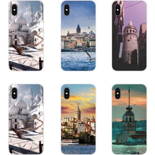 TPU Cases Turkey Istanbul Sceneary Building Painted For Xiaomi Mi4 Mi5 Mi5S Mi6 Mi A1 A2 5X 6X 8 9 Lite SE Pro Mi Max Mix 2 3 2S