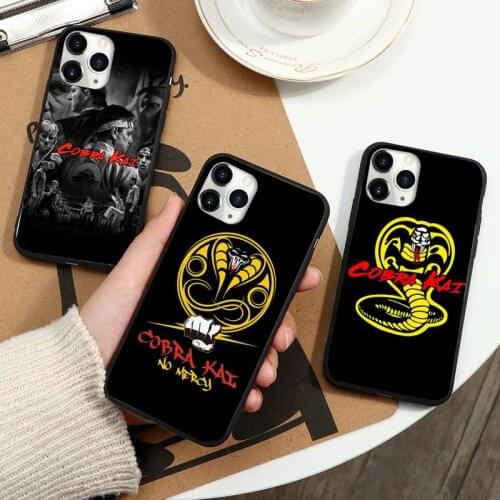 Cobra kai snake Phone Case for iPhone 11 12 mini pro XS MAX 8 7 6 6S Plus X 5S SE 2020 XR