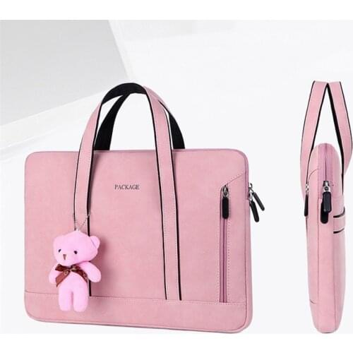 Laptop Bag Case for Macbook Air Pro 13 14 15 Laptop Sleeve 15.6 Business Notebook Bag For Dell Acer Asus HP Handbag Briefcase