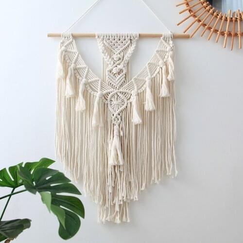 Nordic Style Dream Catcher Bohemian Wall-hanging Woven Tapestry Homestay Home Decoration Handicraft Weaving Tapestry Drop Ship