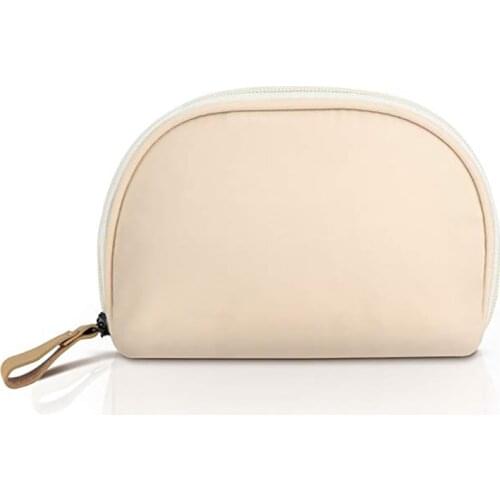 New Style Half Moon Shape Cosmetic Beauty Bag Travel Handy Organizer Pouch