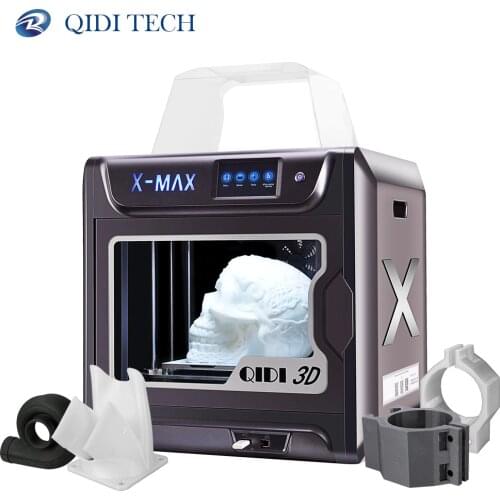 QIDI Large Size 3D Printer X-max 300*250*300 impresora 3d PLA TPU PC PETG Nylon Carbon fiber print facesheild
