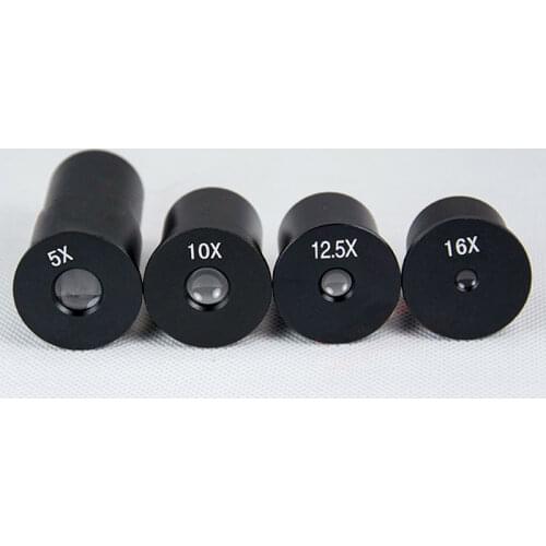 1 Piece of Huygens Eyepiece 23.2mm Interface Mounting Size 5X 10X 12.5X 16X Huygens Lens Eyepiece for Biological Microscopes