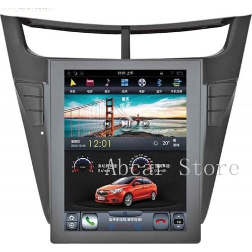 10.4'' Tesla style Android 9.0 Car dvd player GPS Navigation For Chevrolet sonic sail 2015+ stereo multimedia radio PX6 CARPLAY