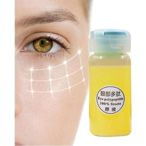 10ml Eye Serum Cream Gel Remove Eye Bags Anti Wrinkle Firming Gel Essence Fades Skin Lines Brighten Puffiness Dark Circles D0O3
