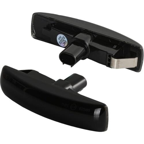 2pcs Dynamic Amber Side Marker Light Flowing Turn Signal Light Sequential Land Rover Range Rover Sport Discovery 3 4 Freeland